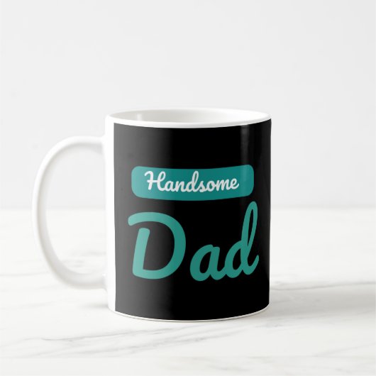 Mug Papa Séduisant – Le Meilleur Titre qu'un Homme Pui (Gauche)