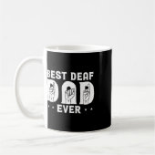 Mug Papa Sourd Jamais Conception Pour La Communauté So (Gauche)