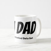 Mug Papa statistiquement faussé (Devant droit)