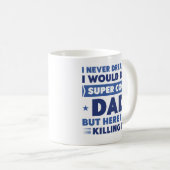 Mug Papa super Cool (Devant droit)