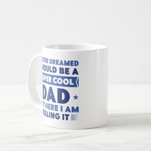 Mug Papa super Cool (Devant gauche)