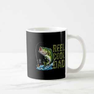 Mug Papa super cool drôle de pêcheur de bass papa pêch