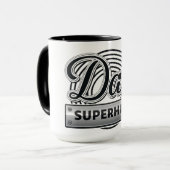 Mug Papa Super-héros (Devant gauche)