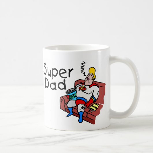 Mug Papa superbe (sommeil) (Droite)