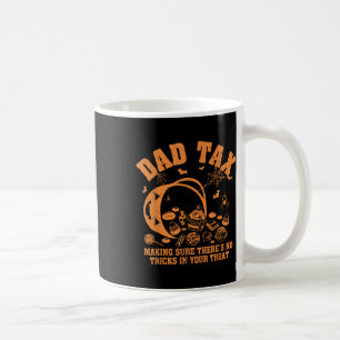 Mug Papa Tax Halloween Friandise Ou Traitement Citroui