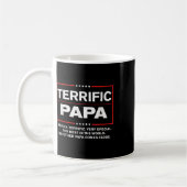 Mug Papa Terrifique - Drôle Donald Trump Best Papa (Gauche)