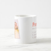 Mug Papa Traits Anniversaire Fête des pères Photo (Centre)