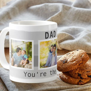 Mug Papa Tu es la meilleure pinceau gris 3 Photo