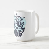 Mug Papa, tu es le roi (Devant droit)