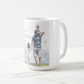 Mug Papa, tu es mon héros (Devant droit)