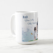 Mug Papa, tu es mon héros (Devant gauche)