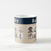 Mug Papa, tu es tout simplement le meilleur collage ph (Centre)