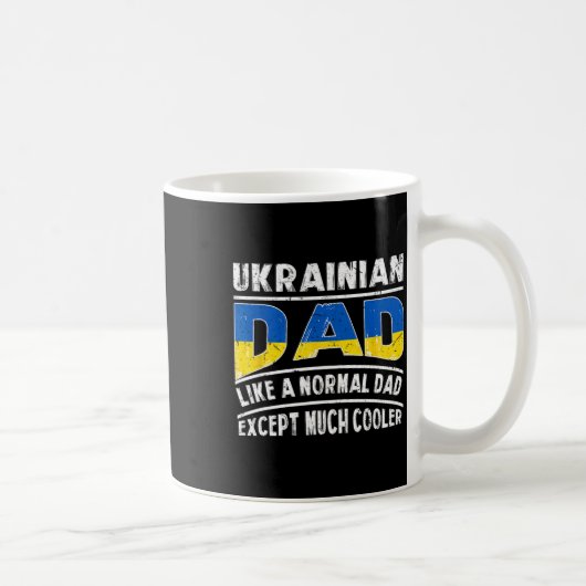Mug Papa ukrainien comme un normal sauf beaucoup plus (Droite)