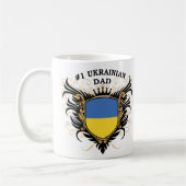 Mug Papa ukrainien du numéro un (Gauche)