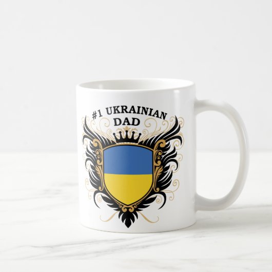 Mug Papa ukrainien du numéro un (Droite)