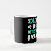 Mug Papa un fils Premier héros (Devant gauche)