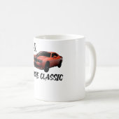 Mug papa vous êtes classique Dodge Challenger SRT Hell (Devant droit)