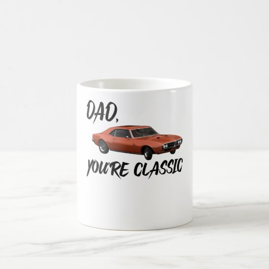 Mug papa vous êtes classique Pontiac Firebird 1968 2 (Centre)