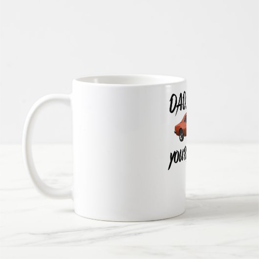 Mug papa vous êtes classique Pontiac Firebird 1968 2 (Gauche)