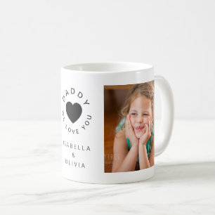 Mug Papa We Lote Cute Heart 2 Photo