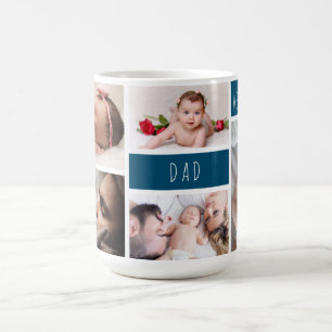 Mug Papa We Love You Photo Collage