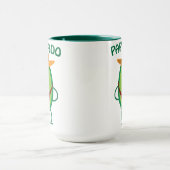 Mug Papacado Papa Avocado Cute Baby Funny Papa (Centre)