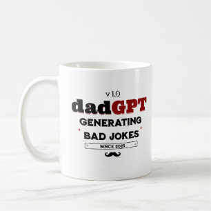 Mug PapaGPT Générer de mauvaises plaisanteries depuis