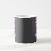 Mug Papapapou de la fille d'anniversaire Papillon Drôl (Centre)