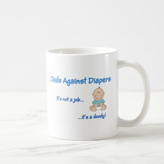 Mug Papas contre des couches-culottes (Droite)