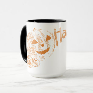Mug Papa's Posse of Halloween Jack o Lanterns