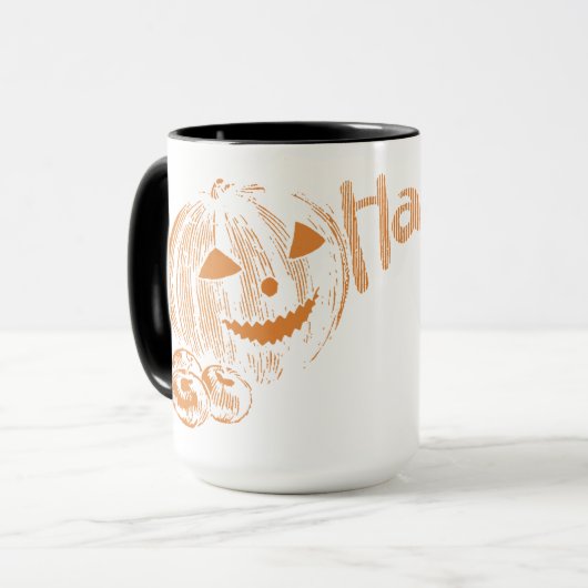 Mug Papa's Posse of Halloween Jack o Lanterns (Devant gauche)