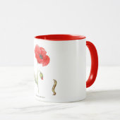 Mug Papaver rhoeas  (Devant droit)