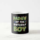 Mug Papaw du garçon du jour de naissance puzzle de sen (Centre)