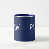 Mug Papaye Bleu Marine Année de Création (Centre)