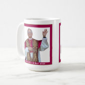 Mug Pape catholique Léon (Devant gauche)