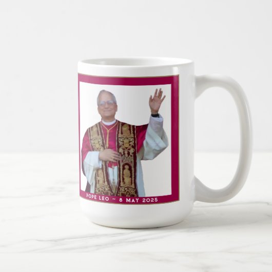 Mug Pape catholique Léon (Droite)