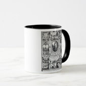Mug Pape Clement VIII, entouré (Devant droit)