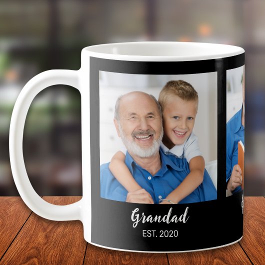 Mug Papé Établit Script 3 Photo Noir
