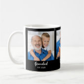 Mug Papé Établit Script 3 Photo Noir (Gauche)
