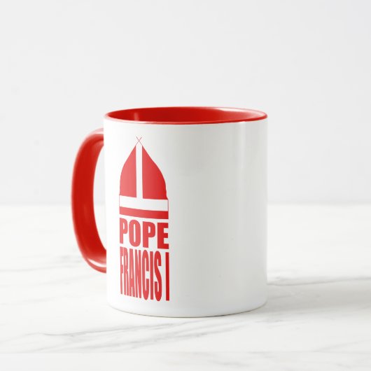 Mug Pape Francis I (Devant gauche)