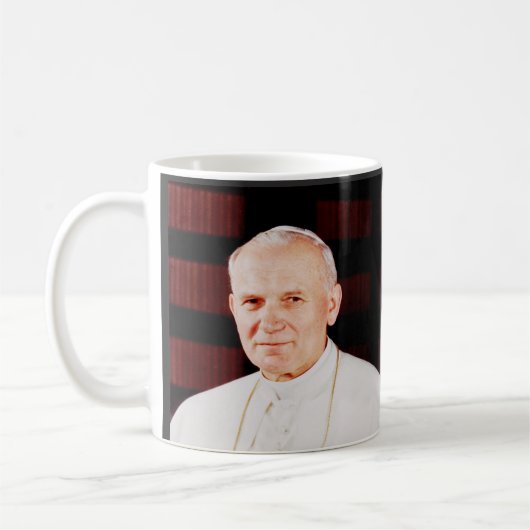 Mug Pape Jean-Paul II (Gauche)