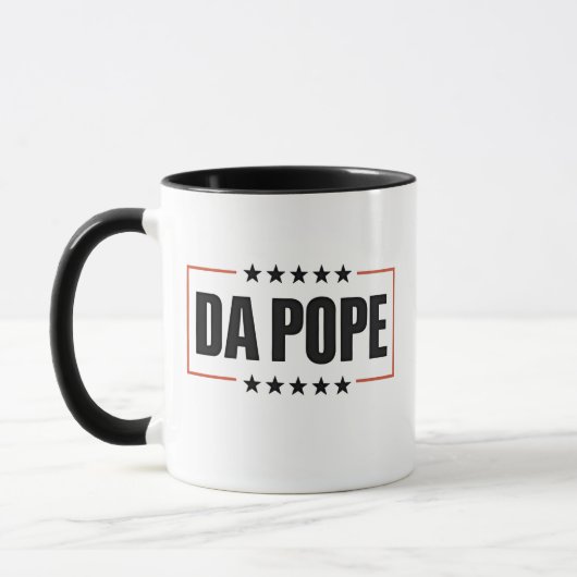 Mug Pape Léon XIV Église chrétienne Da Pape (Gauche)