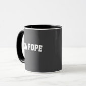 Mug Pape Léon XIV Église chrétienne Da Pope Da (Devant gauche)