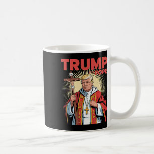 Mug Pape Trump Drôle Trump Vatican Chrétien Rétro Chu