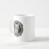 Mug Papercraft Origami Chat Drôle Chat Graphique - Pap (Devant gauche)