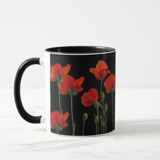 Mug Papes sur le noir (Gauche)