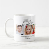 Mug Papi 3 Collage de photos Papy Joyeux Noël (Gauche)
