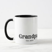 Mug Papi a créé une coutume établie année (Gauche)