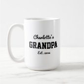 Mug Papi a établi un nom moderne audacieux (Gauche)
