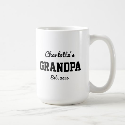 Mug Papi a établi un nom moderne audacieux (Droite)